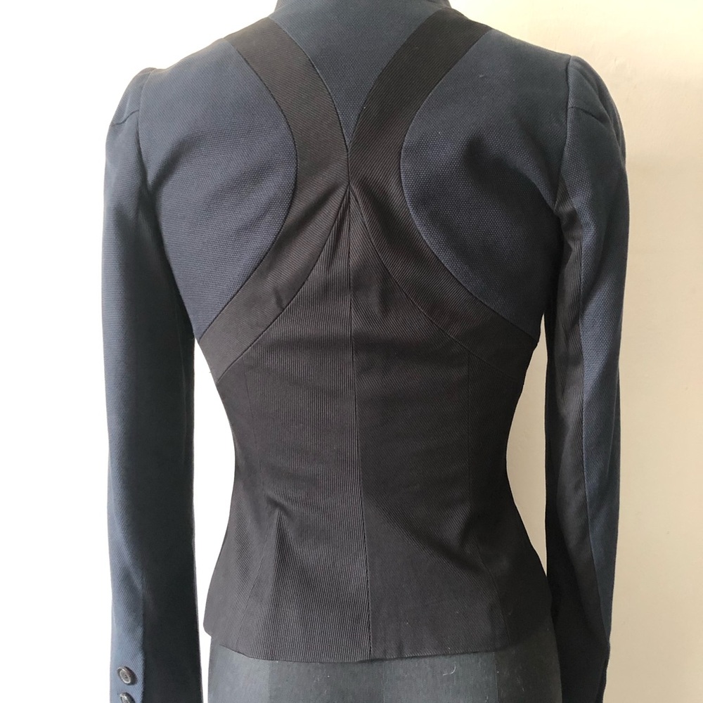 Alexander McQueen Black Tailored Blazer - Picture 3 of 12